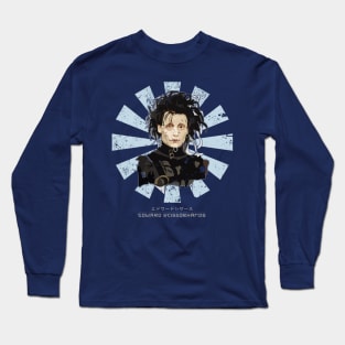 Edward Scissorhands Retro Japanese Long Sleeve T-Shirt